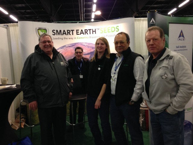 Camelina at the Western Canadian Crop Production Show